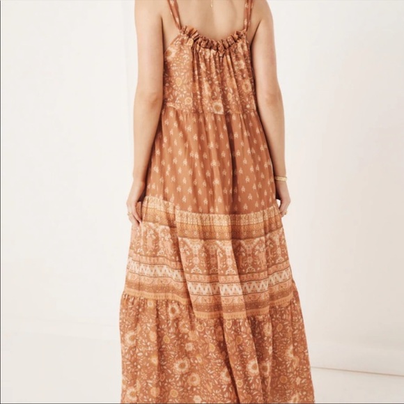 Spell and the Gypsy Utopia Strappy Sundress in Cinnamon Smal - Picture 4 of 9